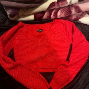Fashion Nova Red Sweater